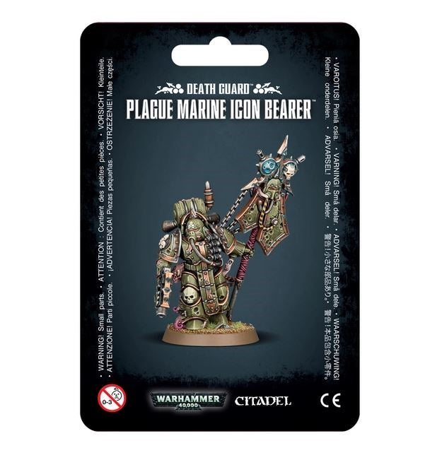 Death Guard Plague Marine Icon Bearer