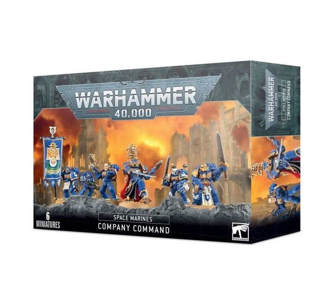 Space Marines Company Command-1