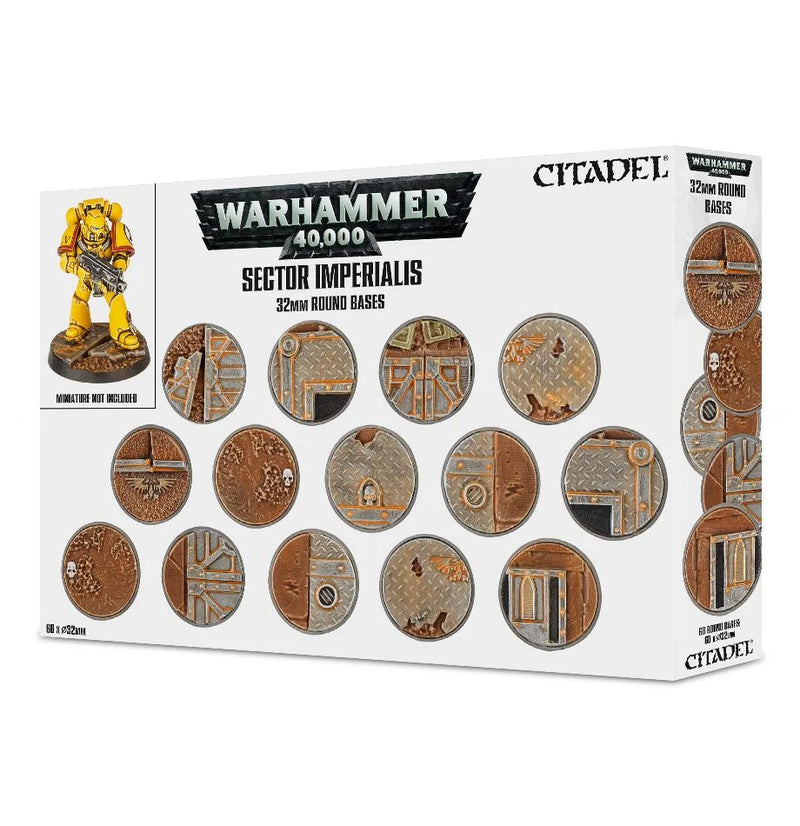 Sector Imperialis: 32mm Round bases-1