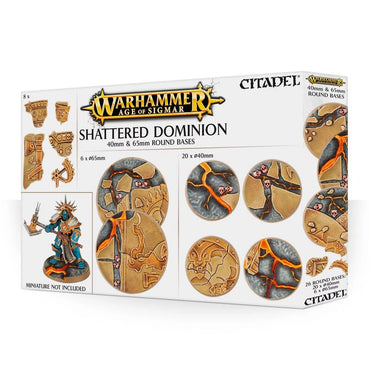 AOS: Shattered Dominion: 65 & 40mm Round Bases