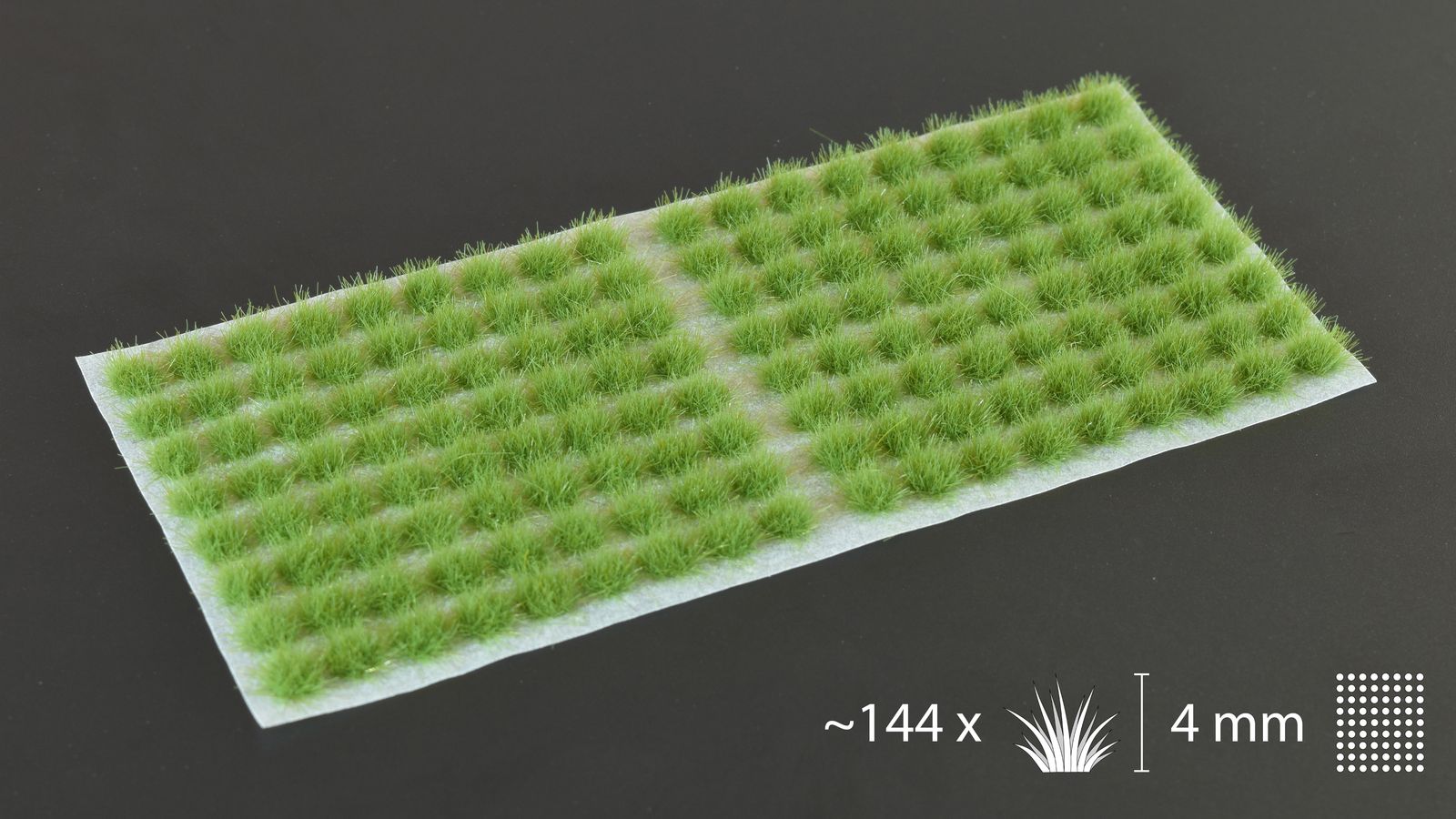 Gamers Grass: Tufts: Green 4mm (Small)-1