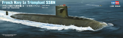 HobbyBoss 1/350 French Navy Le TriomphantSSBN Plastic Model Kit-1