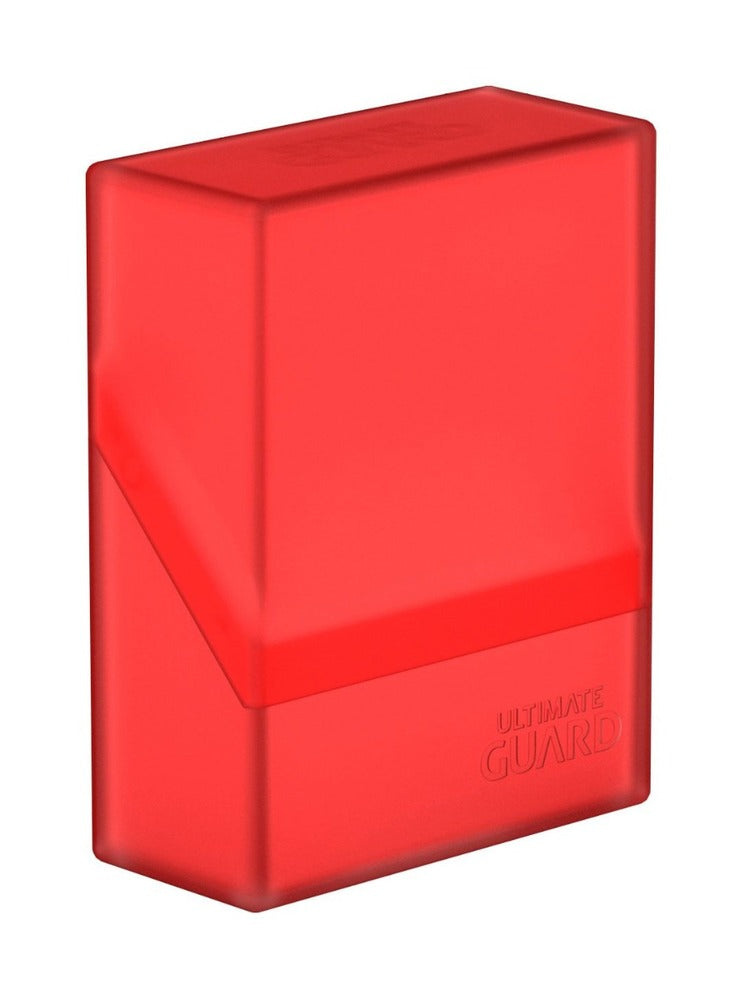 Ultimate Guard Boulder Deck Case 40+ Standard Size Ruby-1