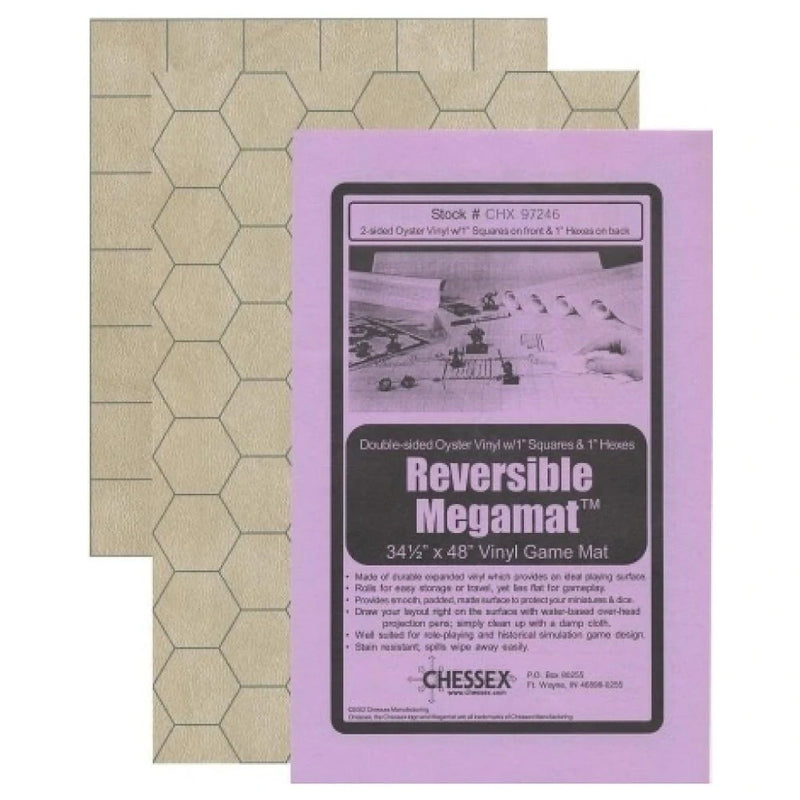 CHX 97246 Reversible Megamat 1 Squares and 1 Hexes (34 x 48)-2