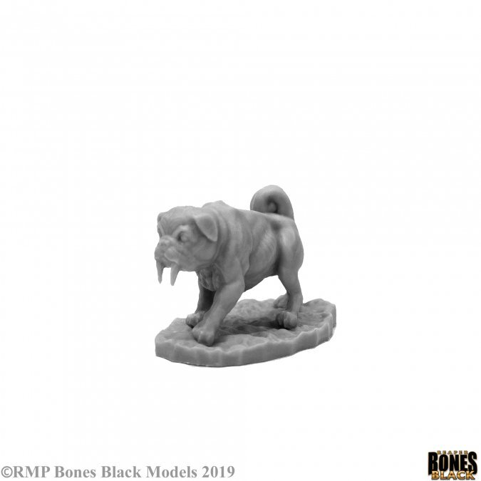 Reaper: Bones Black: Saber-Toothed Pug