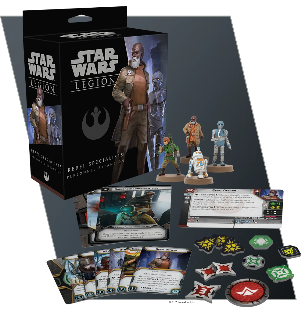 Star Wars Legion Rebel Specialists