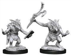 Magic the Gathering Unpainted Miniatures Goblin Guide & Bushwacker-1