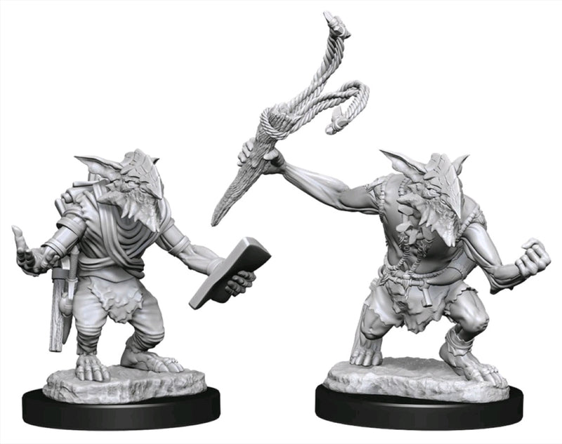 Magic the Gathering Unpainted Miniatures Goblin Guide & Bushwacker-1