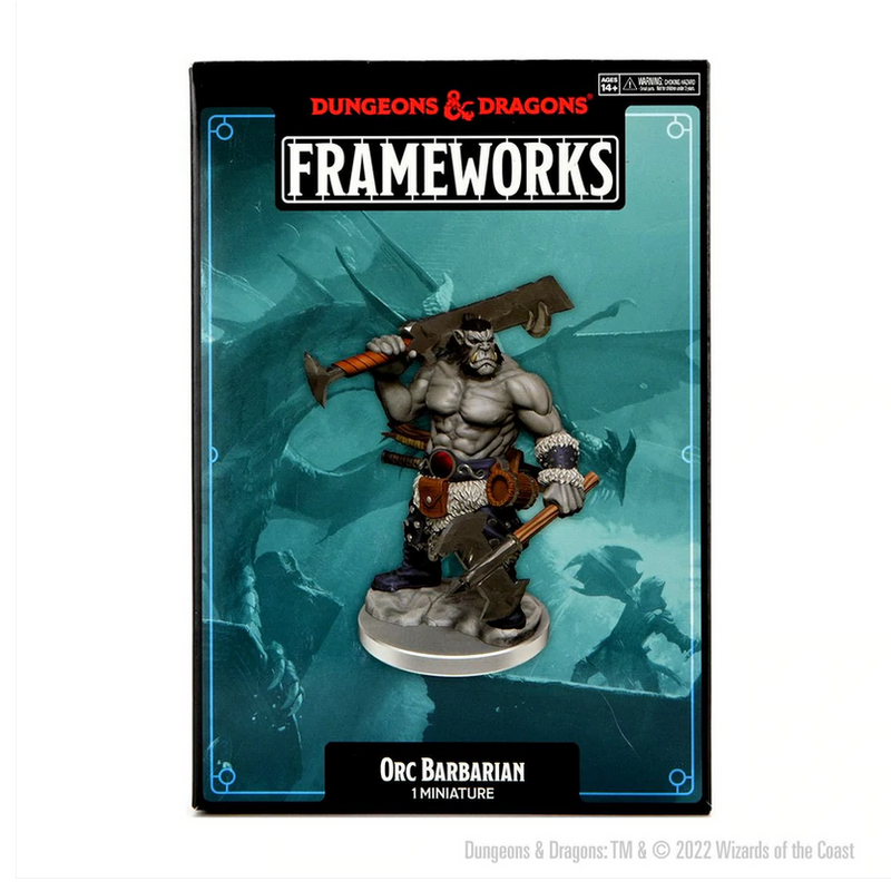 D&D Frameworks Orc Barbarian Male-1