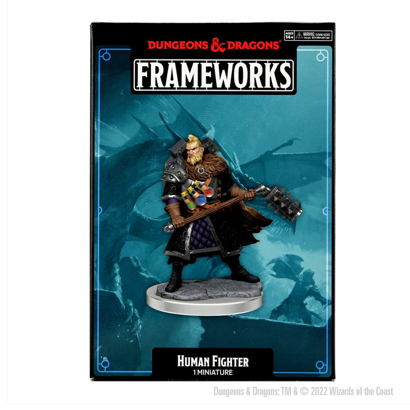 D&D Frameworks Human Male Fighter