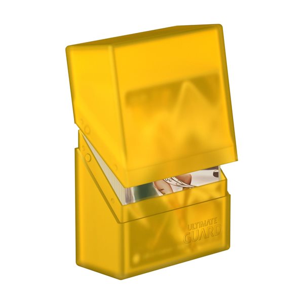 Ultimate Guard Boulder Deck Case 40+ Standard Size Amber-1