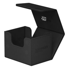 Ultimate Guard Sidewinder 100+ Xenoskin Monocolor Black Deck Box-3