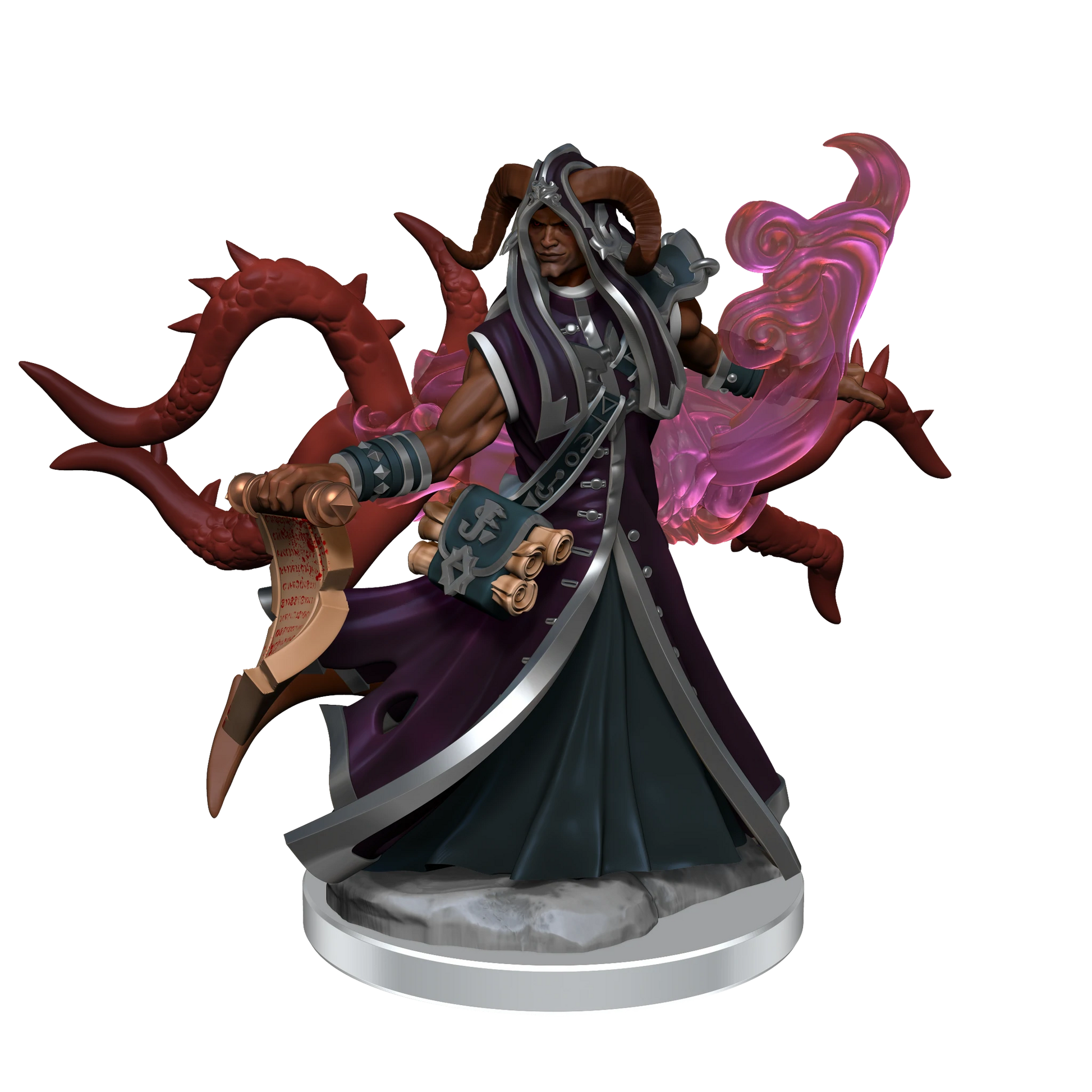 D&D Frameworks Tiefling Warlock Male-2