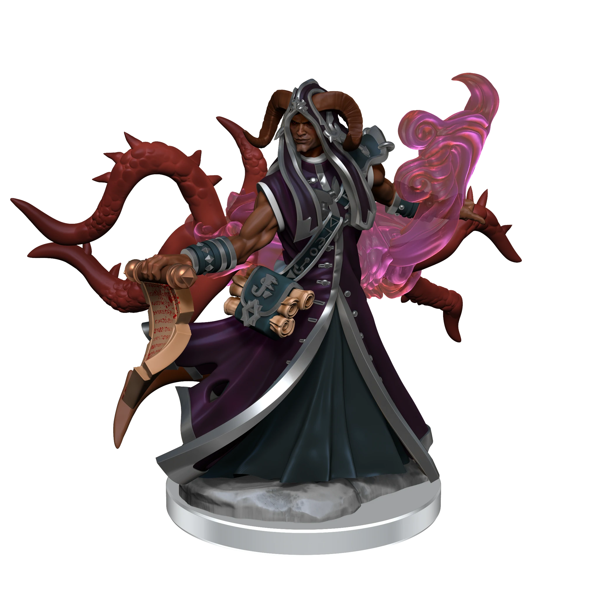 D&D Frameworks Tiefling Warlock Male