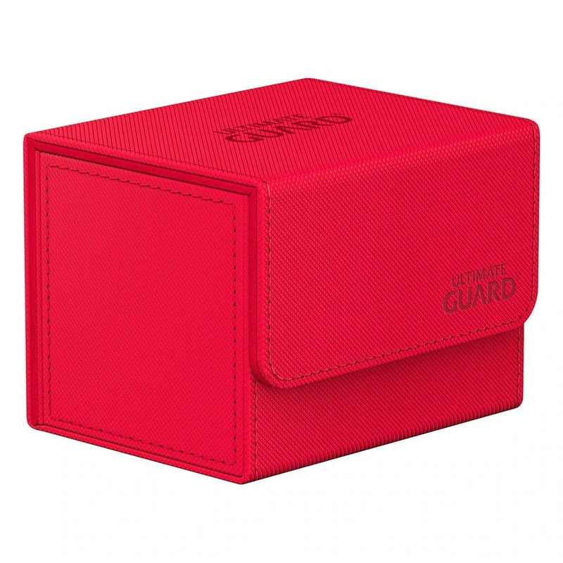 Ultimate Guard Sidewinder 100+ Xenoskin Monocolor Red Deck Box-1