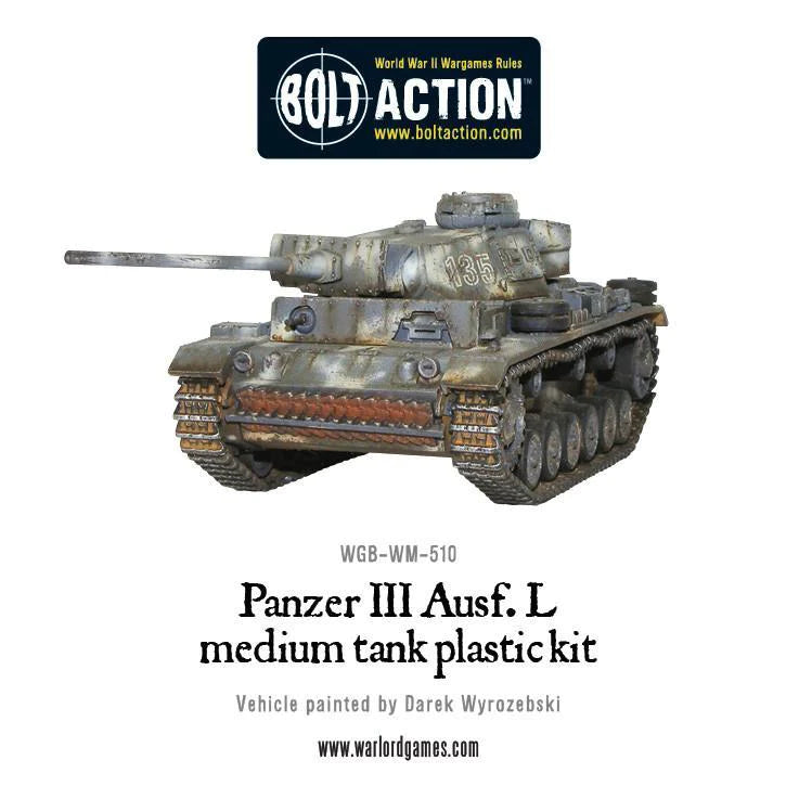 Panzer III Medium Tank (Plastic)-3