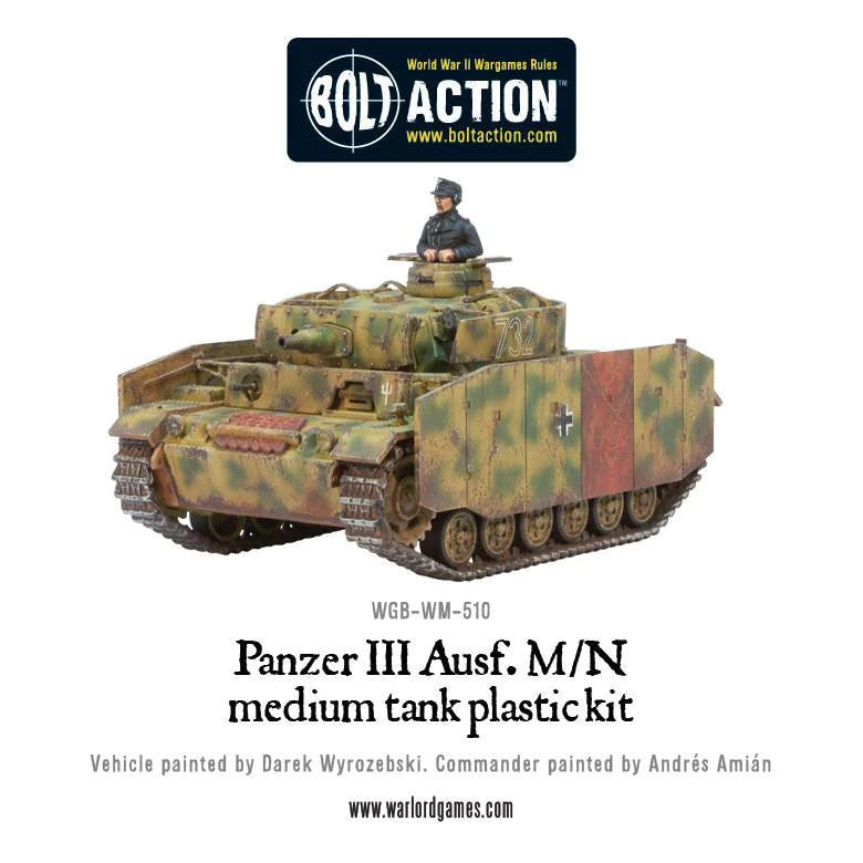 Panzer III Medium Tank (Plastic)-2