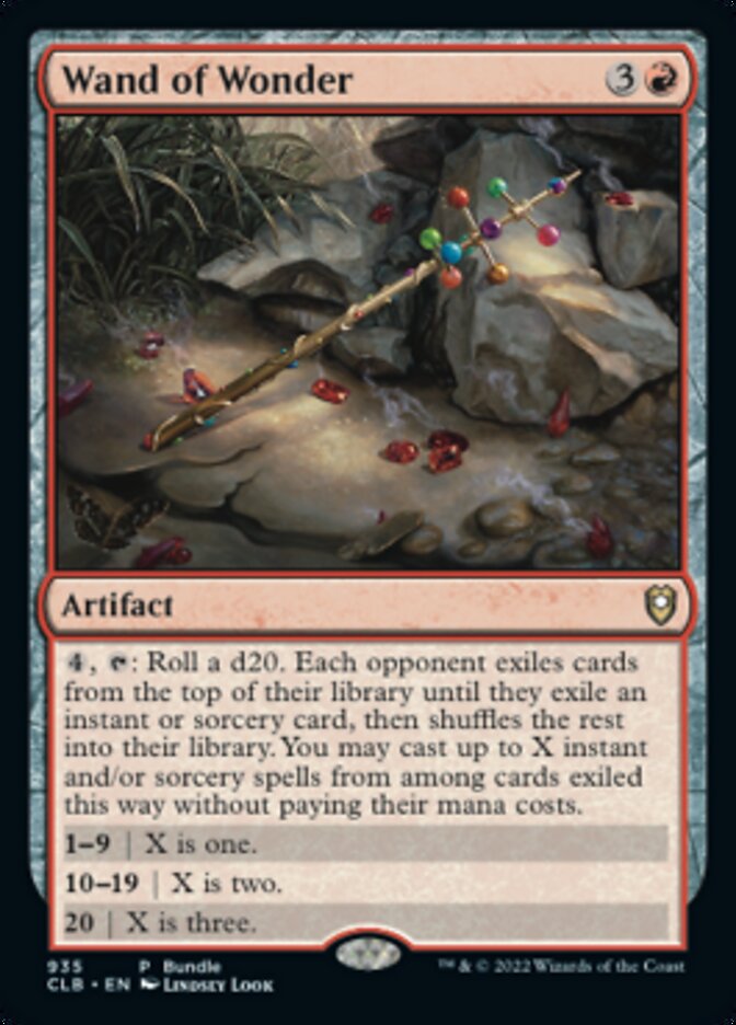 Wand of Wonder (Bundle) [Commander Legends: Battle for Baldur's Gate]-1