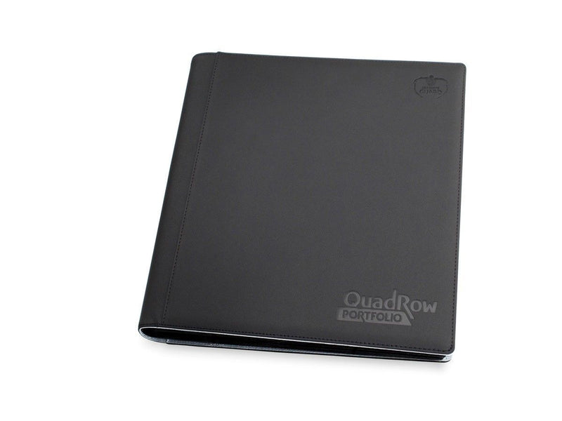Ultimate Guard 12-Pocket QuadRow Portfolio XenoSkin Black Folder-1