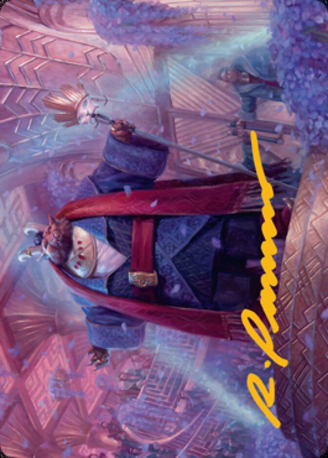Jetmir, Nexus of Revels 1 Art Card (Gold-Stamped Signature) [Streets of New Capenna Art Series]-1