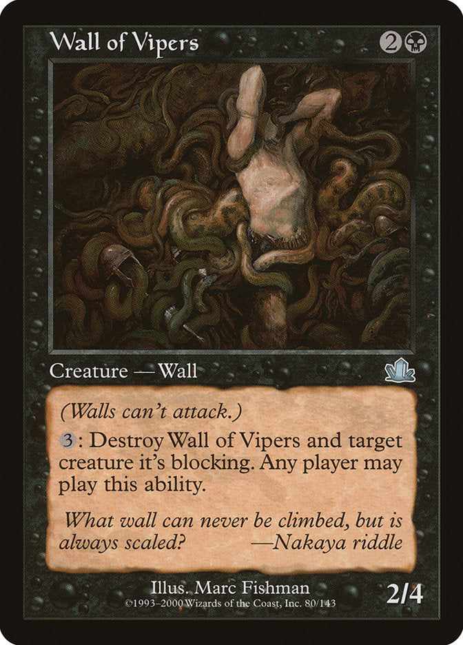 Wall of Vipers [Prophecy]-1