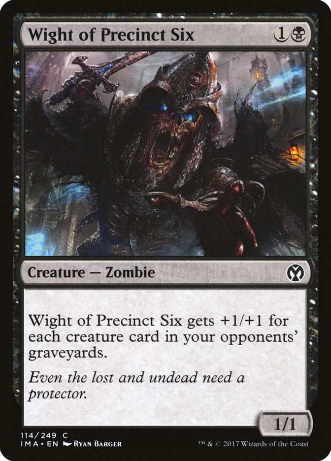 Wight of Precinct Six [Iconic Masters]-1