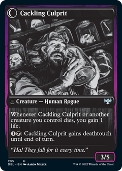 Panicked Bystander // Cackling Culprit [Innistrad: Double Feature]-2