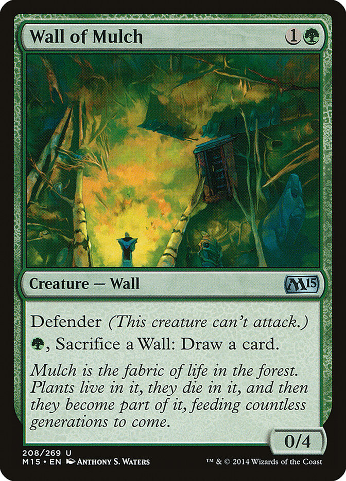 Wall of Mulch [Magic 2015]-1