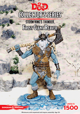 D&D Collectors Series Miniatures Storm Kings Thunder Frost Giant