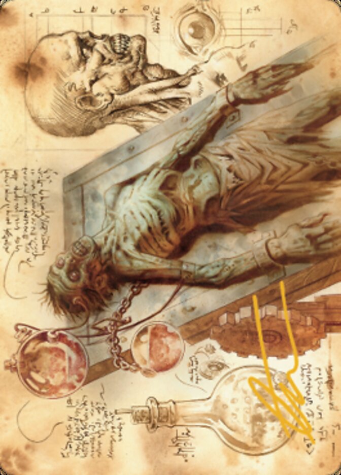 Ashnod's Altar Art Card (Gold-Stamped Signature) [The Brothers' War Art Series]-1