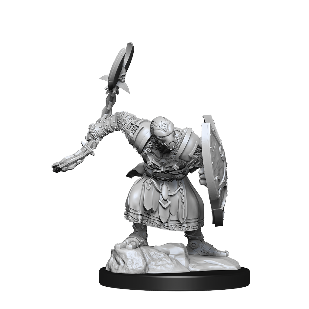 D&D Nolzurs Marvelous Unpainted Miniatures Warforged Barbarian-1