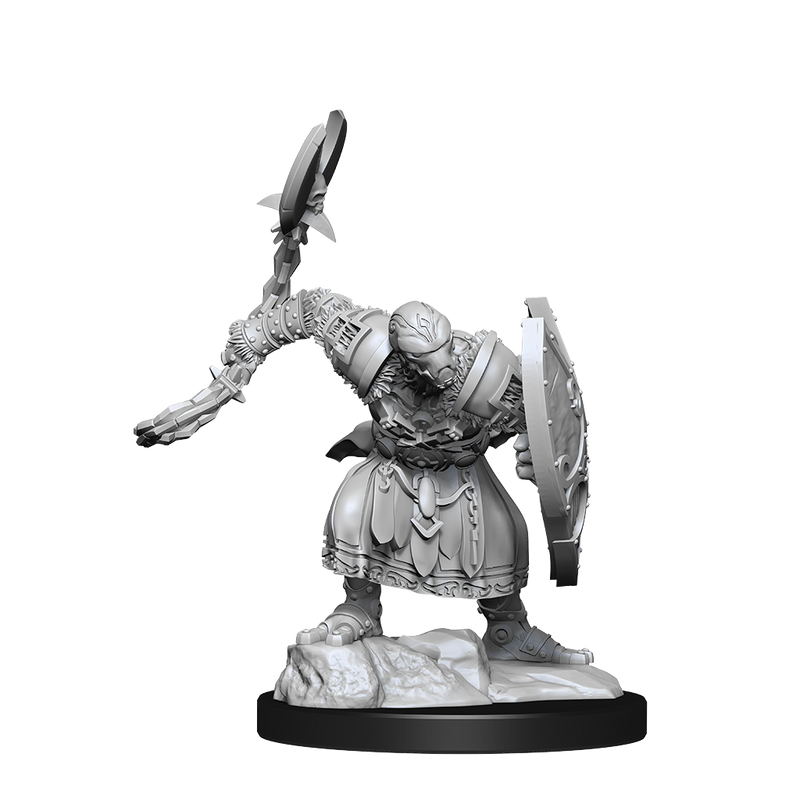 D&D Nolzurs Marvelous Unpainted Miniatures Warforged Barbarian-1