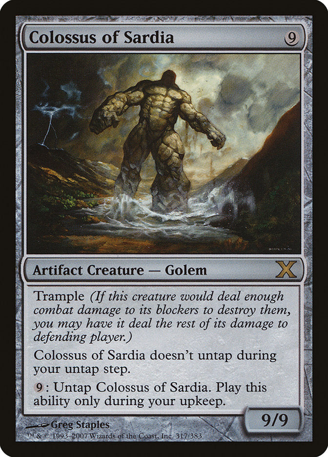 Colossus of Sardia [Tenth Edition]-1