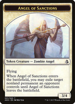 Angel of Sanctions Token [Amonkhet Tokens]-1