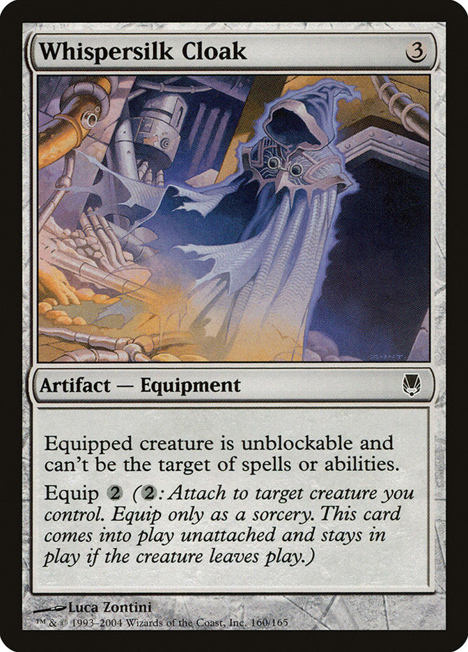 Whispersilk Cloak [Darksteel]-1