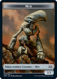 Myr (024) // Shapeshifter Double-Sided Token [Double Masters Tokens]-1
