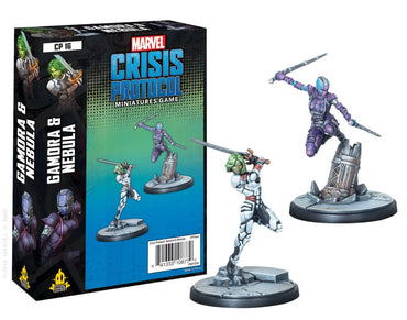 Marvel Crisis Protocol Miniatures Game Gamora and Nebula Expansion