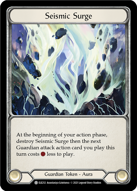 Seismic Surge // Rosetta Thorn [ELE212] (Tales of Aria)  1st Edition Normal-1