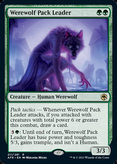 Werewolf Pack Leader [Dungeons & Dragons: Adventures in the Forgotten Realms]-1
