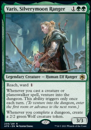 Varis, Silverymoon Ranger (Promo Pack) [Dungeons & Dragons: Adventures in the Forgotten Realms Promos]-1