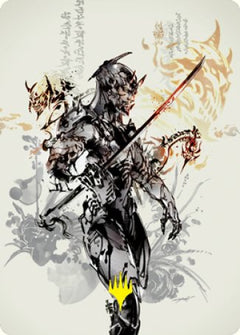 Satoru Umezawa 1 Art Card (Gold-Stamped Signature) [Kamigawa: Neon Dynasty Art Series]-1