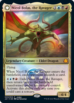 Nicol Bolas, the Ravager // Nicol Bolas, the Arisen [Judge Gift Cards 2021]-1