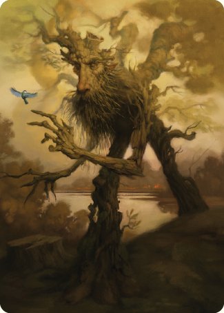 Treefolk Token Art Card [The Lord of the Rings: Tales of Middle-earth Art Series]-1