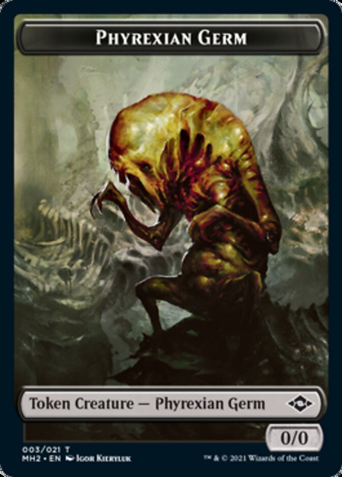 Phyrexian Germ Token [Modern Horizons 2 Tokens]-1