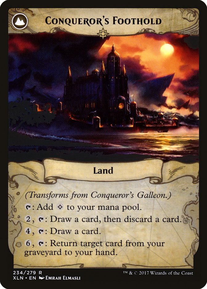 Conqueror's Galleon // Conqueror's Foothold [Ixalan]-2