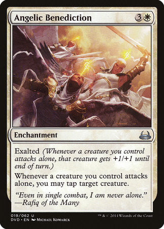 Angelic Benediction [Duel Decks Anthology: Divine vs. Demonic]-1
