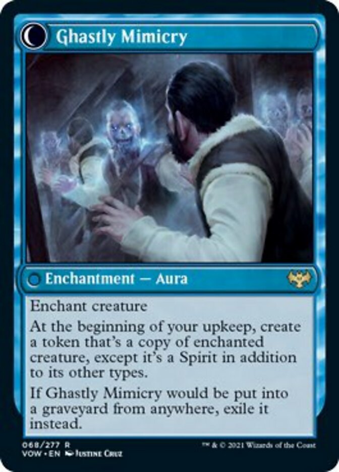 Mirrorhall Mimic // Ghastly Mimicry [Innistrad: Crimson Vow]-2