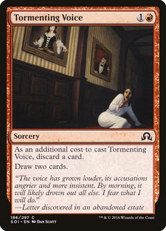Tormenting Voice [Shadows over Innistrad]-1