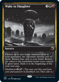 Wake to Slaughter [Innistrad: Double Feature]-1