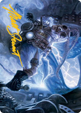 Insectile Aberration Art Card (Gold-Stamped Signature) [Innistrad: Midnight Hunt Art Series]-1
